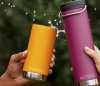 Kubek termiczny Klean Kanteen TKWide 355 ml Cafe Cap marigold żółty